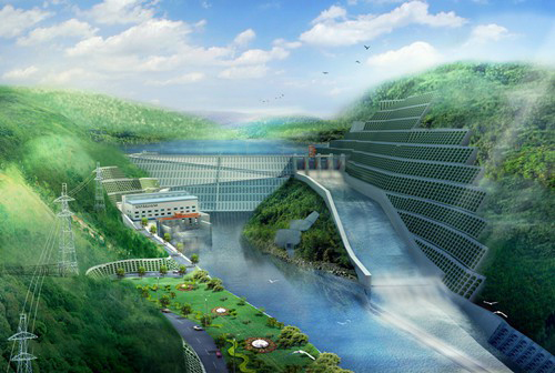 民权老挝南塔河1号水电站项目